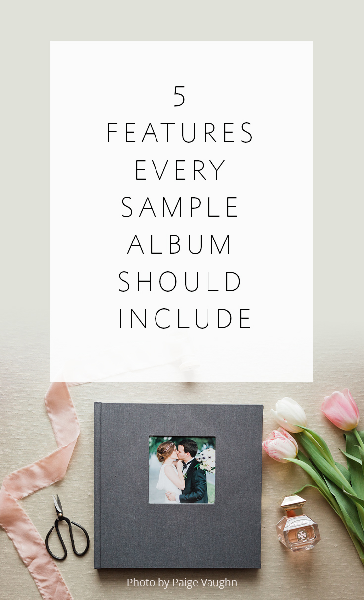 What every professional photographer should include in a sample wedding album!