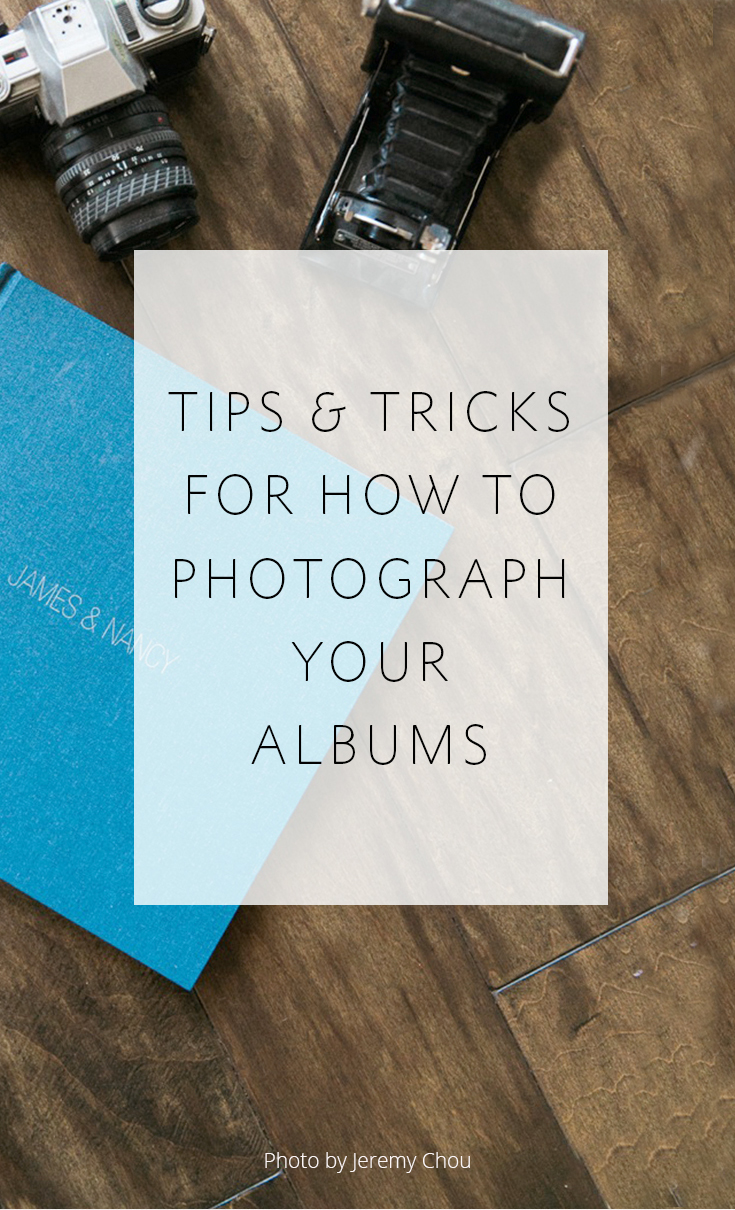3 Tips on how to photograph wedding albums well